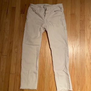 Joe’s jeans the Lara cigarette Jean in white